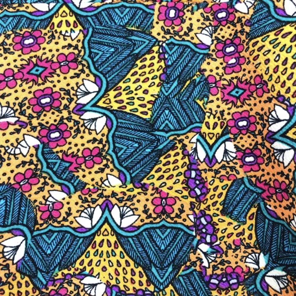 Lularoe Stretch Pull On Unlined Knee length Cassie Skirt - Picture 8 of 10